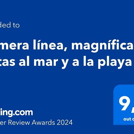 Primera Linea, Magnificas Vistas Al Mar Y A La Playa Retamar  Eksteriør billede